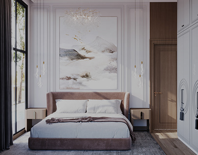 neo classic bedroom