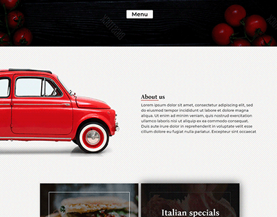 Old Italian website