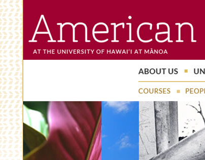 University of Hawaii at Manoa American Studies Program