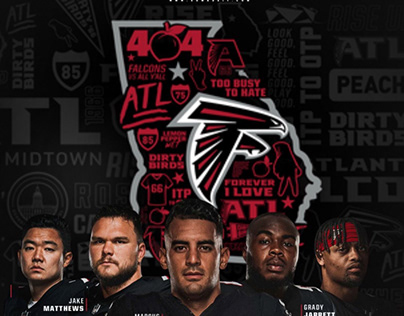 Atlanta Falcons poster