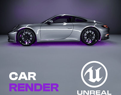 Porsche Car Render | Unreal Engine