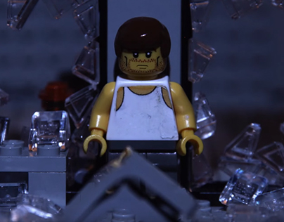 LEGO Die Hard Christmas Carol (Stop Motion Animation)