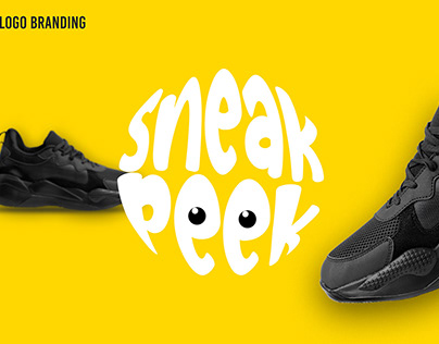 Sneak Peek Shoe Logo Branding