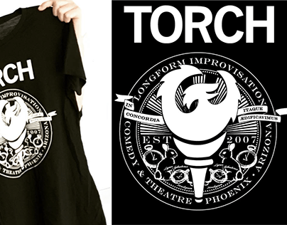 The Torch Theatre Branding, Shirts and Posters