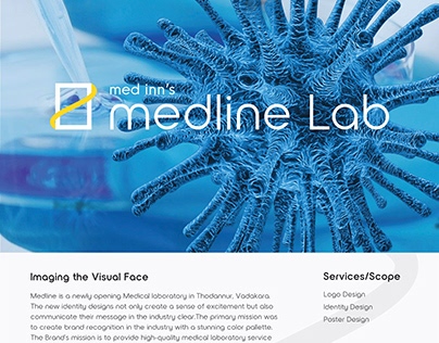 Medline Lab Logo Design