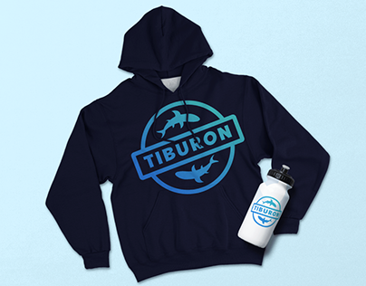 Tiburon Swim Academy Logo Design