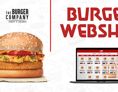 Burger Web-shop Design