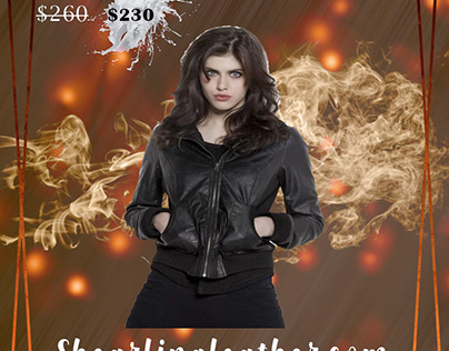 Alexandra Daddario Leather Jacket on Sale