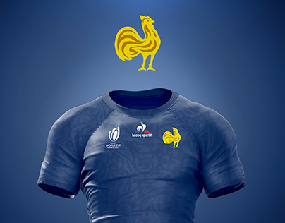 France RWC 2023 | Rugby Jersey Design