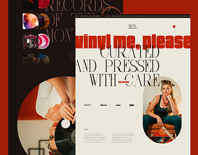 Vinyl Me, Please | Website + Photography