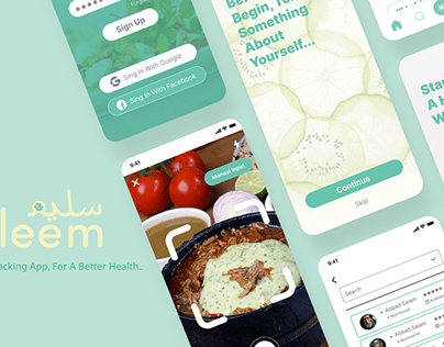 A Nutrients tracking app "Saleem app"
