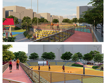 K8 Project - Sân thể thao và khu vui chơi ngoài trời