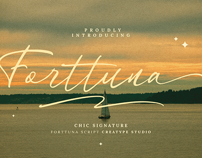 FORTTUNA CHIC SIGNATURE - FREE FONT