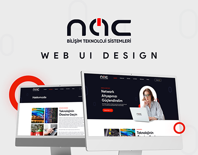 NAC Information Technology Systems Web UI Design