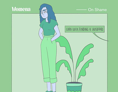 Comics and illustrations for Womena