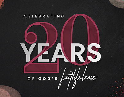 20 Years Anniversary | Sermon Series