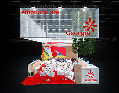 Copcept for Georgia | Exhibition stand design