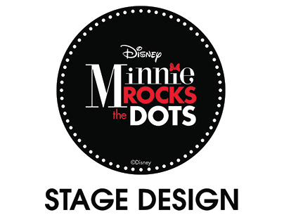Stage design for Minnie rock the dots event