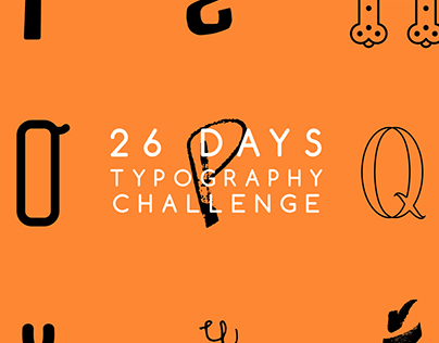 26 Days Typography Challenge