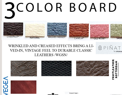 Vegan leather collection (save the animals ! )