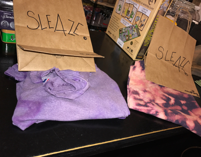 SLEAZE BAGS 💼 FOR MY ACID WASH COLLECTION