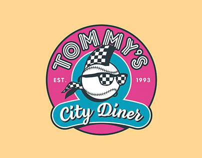 Tommy's City Diner - Brand identity