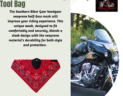 An Attractive Single-Clamp Tool Bag For Motorcycles