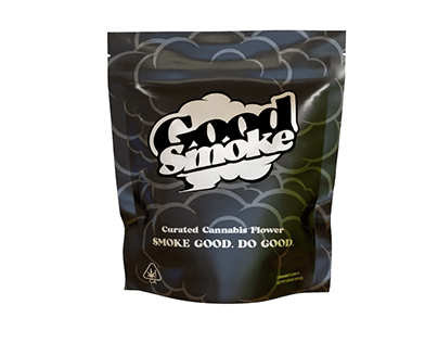 Project thumbnail - Good Smoke Cannabis Branding and 3D Product Rendering