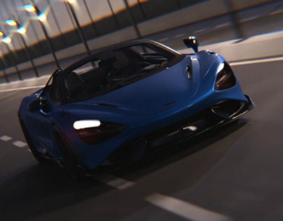 McLaren 720s - 3D Animation