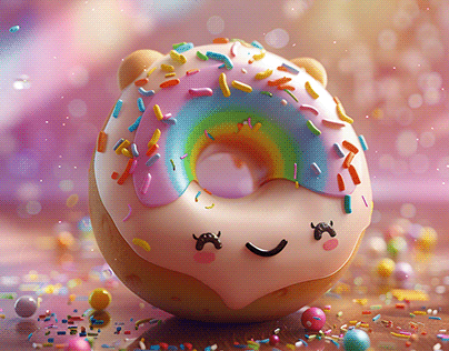 Happy Little Donut