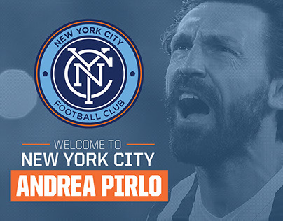 Welcome to NYCFC ANDREA PIRLO!