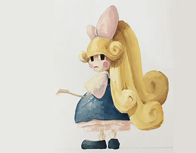 Alice in Wonderland puppets design