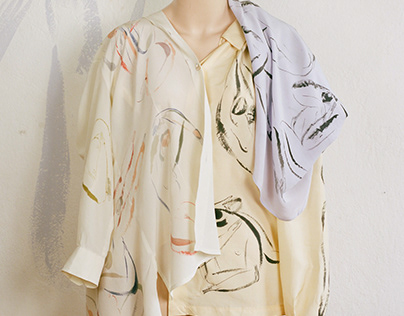 painting on silk clothes