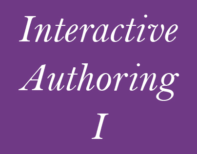 Interactive Authoring I (Part 2)