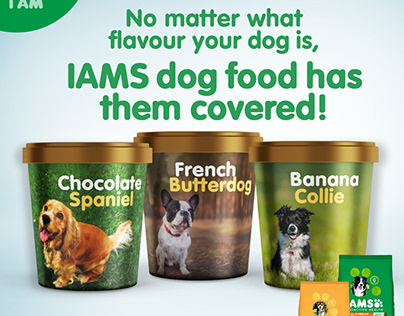 Package & Banners Desing for IAMS Brand under JITBW