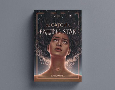 To Catch a Falling Star - Book Cover Illustration