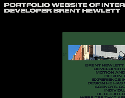 Website Design ━ Portfolio