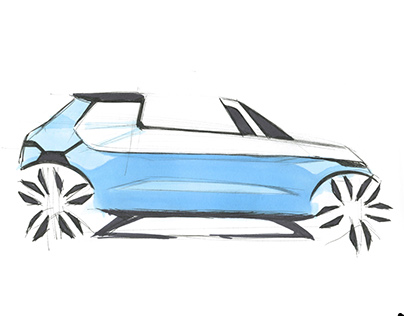 Land/Range Rover Branded Automotive Sketches