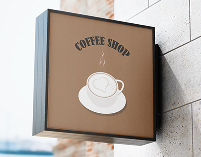 Vector logo illustration coffee shop