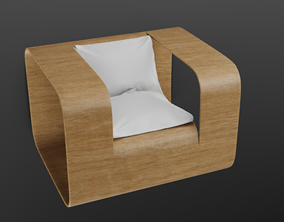 Plywood chair