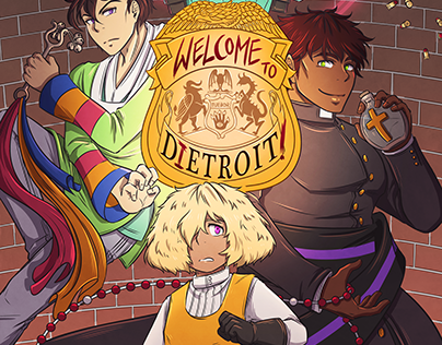 Welcome to Dietroit! (16pg comic samples)