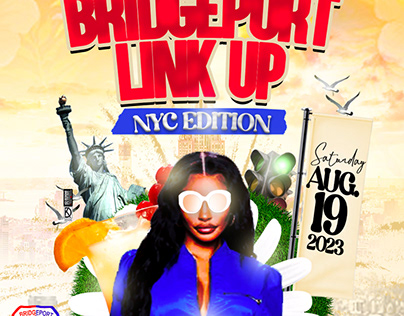 Bridgeport,drink up,club event,nyc,flyer,art,school