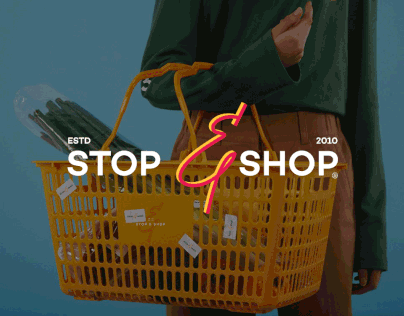 Stop & Shop brand identity design