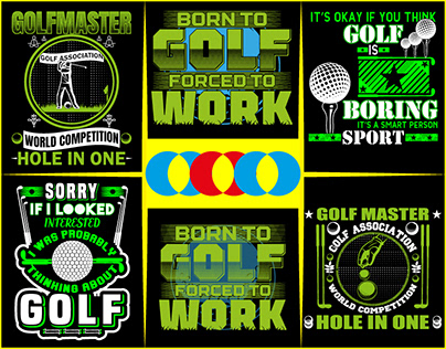 Golf T-Shirt Design