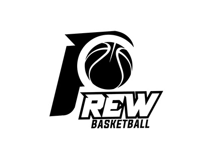 Branding, Mock-up and Logo Design - Prew Basketball