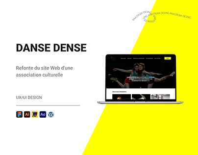 UX/UI Design || Association Danse Dense