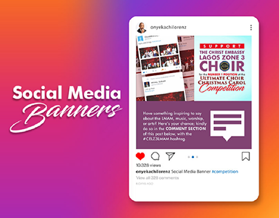 Choir Singing Competition | Social Media Banners
