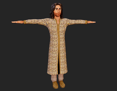 Boy 3D Character With 2 Different Dress