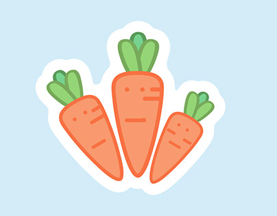 3 Little Carrots Logo