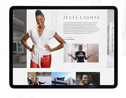 Web Design - Julia Lashay
